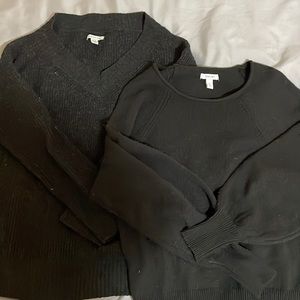 Black sweater bundle